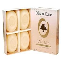 Olive Oil Soap, Green Tea, 5-Ounce Boxes (Pack of 4)