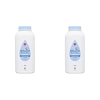 Johnson's Baby Powder for Delicate Skin, Hypoallergenic and Free of Parabens, Phthalates, and Dyes for Baby Skin Care, 1.5 oz (Pack of 2)