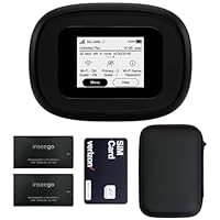 Bundle for Inseego Verizon 5G and 4G LTE MiFi® M1000 Ultra Wideband Mobile Hotspot with Hard Case and Extra Battery | Verizon Sim Card Included (Need to Buy Your own Data Plan) Bundle for Inseego Verizon 5G and 4G LTE MiFi® M1000 Ultra Wideband Mobile Hotspot with Hard Case and Extra Battery | Verizon Sim Card Included (Need to Buy Your own Data Plan)