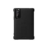 Sony Xperia 1 II Smartphone Cover (Absolute Robustness, Side Sensor, Raised Edges) Black