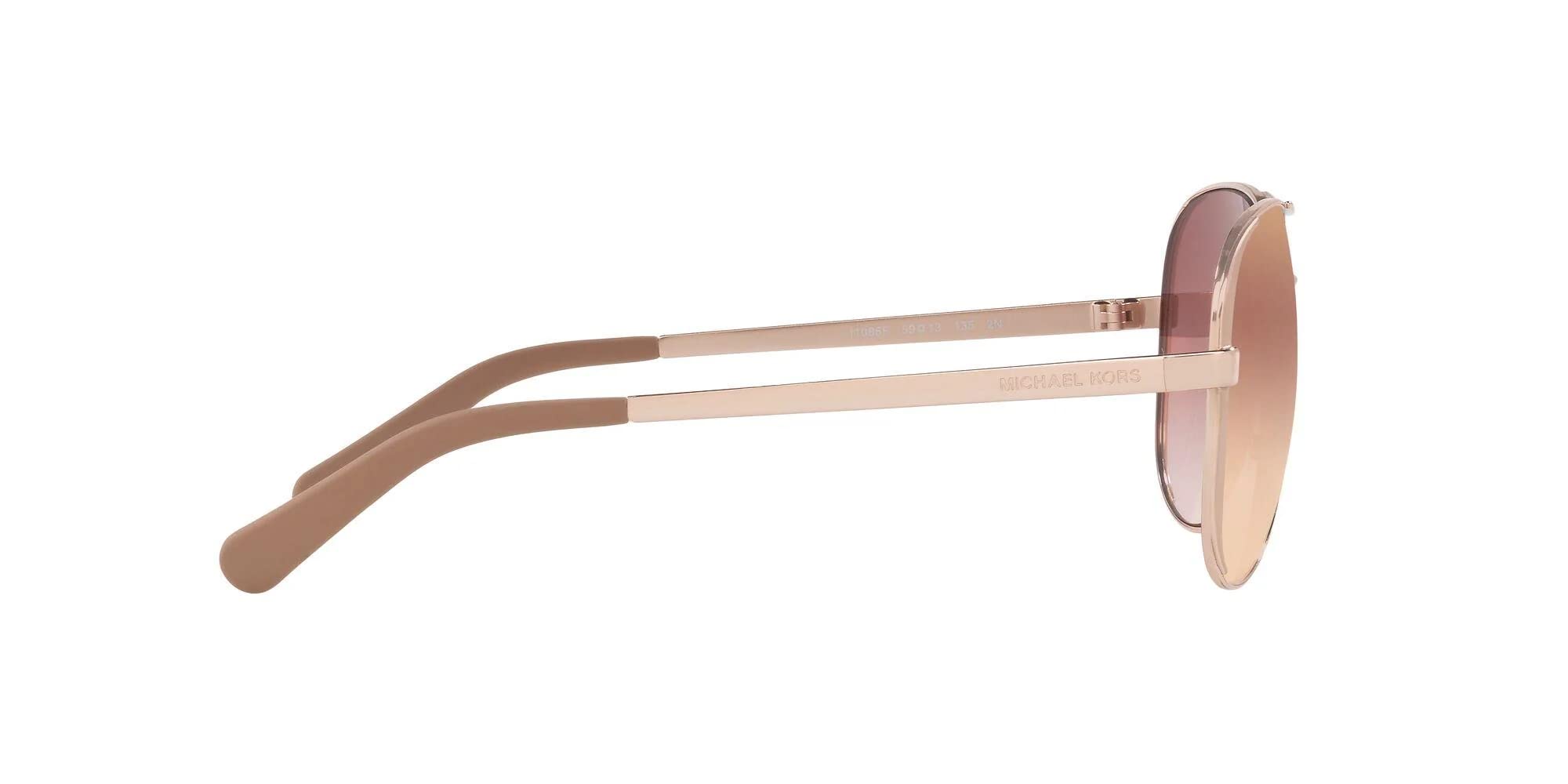 Buy Michael Kors MK5004 11588H Plum Chelsea Aviator Sunglasses Lens  Category 3 Size at Amazonin