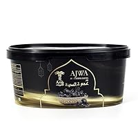 HER MONISA Ajwa AL Madina Dates - 800 Gm | Khajoor Dry Fruits | Healthy & Nutritious Snack | Rich in Iron, Fibre, Immunity Booster, Protein & Vitamins | Natural Sweetener