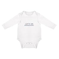 Baby Let's Go Brandon Long Sleeves Romper Jumpsuits for Boy and Girl