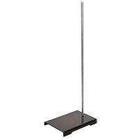 United Scientific™ SSB6X9 Stamped Steel Support Stand with Rod, 6