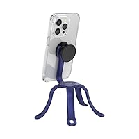 PopSockets Flexible Phone Mount & Stand, Phone Tripod Mount, Universal Device Mount - French Navy