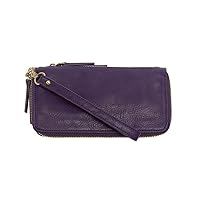Joy Susan Chloe Zip Around Wallet Wristlet - Mystic Purple