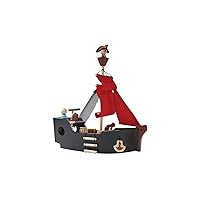 PlanToys Wooden Pirate Ship (6114)