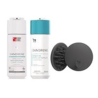 DS Laboratories Dandrene Anti Dandruff Shampoo & Conditioner and Revitalizing Scalp Brush