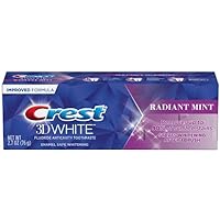 Crest 3D White Toothpaste Radiant Mint, 2.7 Oz (76g) - 1 Coune