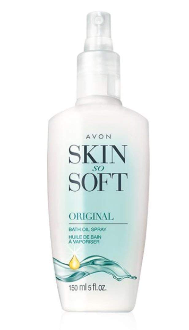 AVON Skin So Soft Original Bath Oil Spray with Pump, 5 Fl Oz