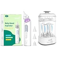Bottle Sterilizer and Dryer & Upgrade Nasal Aspirator for Baby