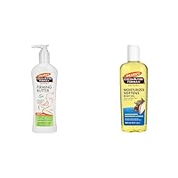 Palmer's Cocoa Butter Formula with Vitamin E + Q10 Firming Butter Body Lotion & Cocoa Butter Moisturizing Body Oil with Vitamin E, Radiant Looking Glow and Skin Hydration