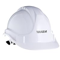 Durable White Hard Hat with Adjustable Straps - Construction Helmet for Ages 3 to 6 - Ideal for Any Little Builder