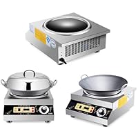 220V 5KW High Power Commercial Electric Induction Cooker Cooking Machine