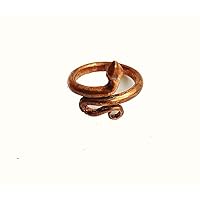 Consecrated Copper Snake Ring Tamba Snake Ring Art & Tarrot Isha Rings