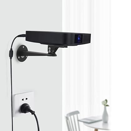 Drsn Mini Projector Wall Mount, Angle Adjustable 360° Rotation 7.8