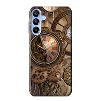 jjphonecase R3927 Compass Clock Gage Steampunk Case Cover for Samsung Galaxy A15 5G