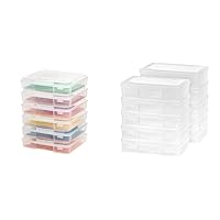 IRIS USA Project Case Container Bundle (6 Pack) + Storage Containers (10 Pack)