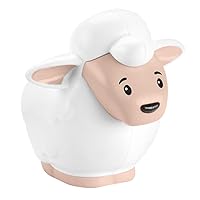 Replacement Part for Fisher-Price Little-People Christmas Nativity Playset - HPP89 ~ Replacement White Sheep Figure