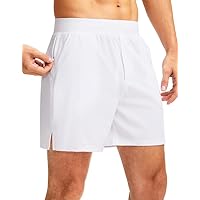 Soothfeel Men's Running Shorts with Zipper Pockets 5 Inch Quick Dry Sports Tennis Shorts Gym Workout Athletic Shorts for Men