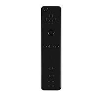 Yosikr Wireless Remote Controller for Wii Wii U - Black