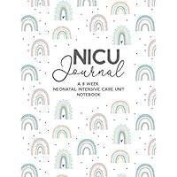 NICU Journal A 9 week Neonatal Intensive Care Unit Notebook: A Prompt Journal for Parents to Track the Progress of Their Baby While In the Neonatal Intensive Care Unit NICU Journal A 9 week Neonatal Intensive Care Unit Notebook: A Prompt Journal for Parents to Track the Progress of Their Baby While In the Neonatal Intensive Care Unit Paperback
