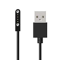 Magnetic Charging Cable USB Dock Adapter Line Power Supply Cord for P03/MT1 4pin 9mm 3.0 Space Smartwatch USB Charging Cable 4pin 9mm 3.0 Space Adapter Cord