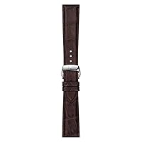 Tissot T852045399 21mm Lug Brown Leather Strap