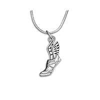 Fundraising For A Cause Winged Foot Necklace