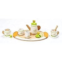 Hape Tea for Two Wooden Play Kitchen Accessory Kit