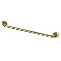 GLDR814367 Silver Sage 36-Inch X 1-1/4-Inch OD Grab Bar, Brushed Brass