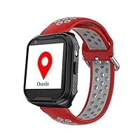 Osmile ED1000 GPS Tracker for Older People Living Alone or with Dementia or Other Disabilities (Anti-Lost Watch for Elderly & Kids with Fall Alert, SOS Panic Button, GPS Tracking, and Geofencing) (L)