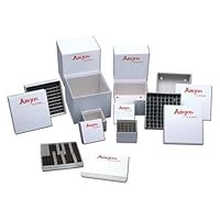 Argos R3026A White Cryo/Freezer Box with 81 Place Insert, 5-1/4