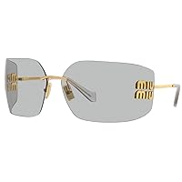 Miu Miu SMU 54YS Gold/Light Grey 80/14/110 women Sunglasses