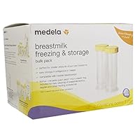 Medela Breast Milk Freezer Pack, 2.7 oz (80ml) Bottles (Pack of 24)