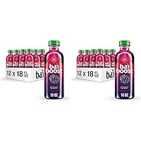 Boost Buka Black Raspberry, Antioxidant Infused Beverage, 18 fl oz bottle, Pack of 12 (Pack of 2)
