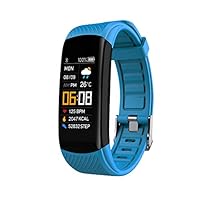 Smart Watch Heart Rate,The Weather,Blood Pressure,Calories,Step Counting,C5S Smart Watch for Android Phones and iPhone Compatible 2022 (Blue)