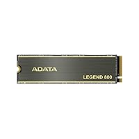 ADATA SSD 2TB PCIe Gen4x4 M.2 2280 Legend 800 Series ALEG-800-2000GCS-EC