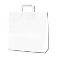 Heiko H25CB Handbag, Paper Bag, Flat Handles, 3 Years, Shiro, 12.6 x 4.5 x 12.6 inches (32 x 11.5 x 32 cm), 50 Sheets