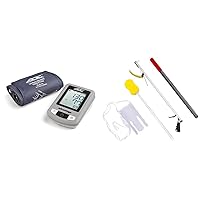 ADC 6021N Advantage Blood Pressure Monitor with Storage Case and FabLife Hip Kit Daily Living Aids for Mobility and Hip, Knee, Back Surgery Recovery