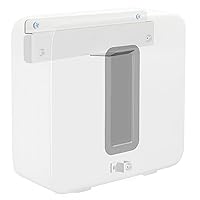 Wall Mount for Sonos Sub Gen 3 Gen 2 Mount, Heavy Duty Wall Mount for Sonos Sub Mounts, Mounting Brackets for Sonos Wireless Sub with Hardware Kit, White