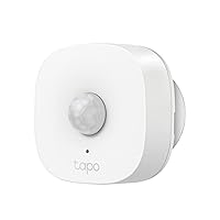 TP-Link Tapo Motion Sensor, Requires Tapo Hub, Long Battery Life w/Sub-1G Low-Power Wireless Protocol, Wide Range Detection, Adjustable Sensitivity, Real-Time Notification, Smart Action (Tapo T100)