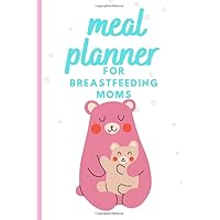Meal Planner For Breastfeeding Moms: Food Tracker Week By Week/Healthy Eating/With Grocery List To Plan Your Breakfast Lunch And Dinner