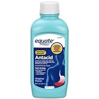 Equate - Antacid/Anti-Gas Liquid - Maximum Strength, Original Flavor, 12 Fl Oz(Pack of 2)