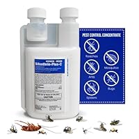 Insecticide Termiticide Easily Mixes with Water for Indoor & Outdoor | Residential Commercial Industrial Use | Home Lawns | Kills Mosquitoes & all Flying & Crawling Insects - 16 oz