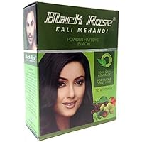Black Rose Kali Mehandi Black Henna Herbal Hair 10 GMS Each (Total 200 GMS)