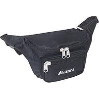 Everest Signature Fanny Pack 044MD ,Black