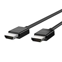 Belkin BOOST CHARGE 6.56' HDMI Audio/Video Monitor Cable, Black (AV10175BT2MBKV2)