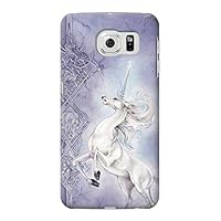 R1134 White Horse Unicorn Case Cover for Samsung Galaxy S6 Edge