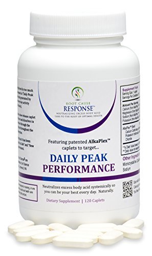 Daily Peak Performance - 120 Count Caplets: Guaranteed, Scientific-Breakthrough AlkaPlex(R) Acid Reducer to Help Your Body's Natural Systems Ma...